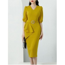 Flattering Fit for All Figures Dress HF3303-03-02